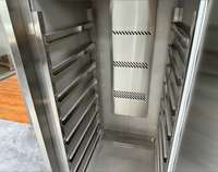 Troli Pendingin dan Pemanas Makanan Stainless Steel untuk Katering