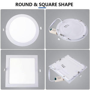 Ultra Slim 4 inch 6W lõm dẫn Bảng điều khiển ánh sáng với PVC & Nhôm Cơ thể 105mm mở D120mm thiết kế hiện đại Dimmable - Product Image 5