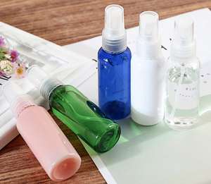 60ml Atomizer Spray <b>Bottle</b> 60 ml 2 Ounce 100 ml White Plastic <b>Bottle</b> With <b>Pump</b> Sprayer - Product Image 5