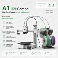 Imprimante 3D FDM de bureau Global Market Bamboo A1 Mini Version Globale Haute Précision avec Nivellement Automatique pour Fournisseurs