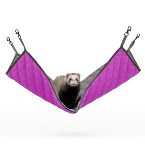 <span class=keywords><strong>Hamac</strong></span> OEM pour cochon d'Inde <span class=keywords><strong>Hamac</strong></span> suspendu pour furets Chinchillas planeurs en sucre Jouet de cachette pour petits animaux de compagnie pour petites cages - Product Image 2