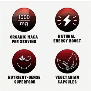 Vente en gros de capsules et comprimés d'extrait de racine de maca personnalisés, complément alimentaire naturel à base de plantes - Product Image 6