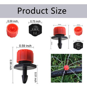 Accessoires d'irrigation : Goutteur d'irrigation réglable à 360 degrés, connecteur de système d'arrosage, tête de goutteur de <span class=keywords><strong>jardin</strong></span>, buse d'irrigation - Product Image 3