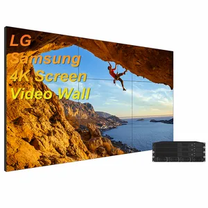 Videowall Panel Tv 55 pulgadas grande 4K Video Wall Monitor pantalla Lcd Digital Signage publicidad Media Player Digital Display Boards