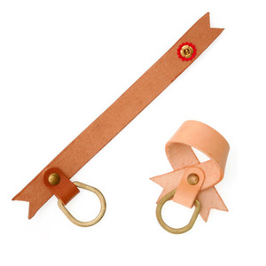 Llavero con lazo personalizado, colgante de cuero PU, llavero creativo para regalo de cumpleaños. - Product Image 4