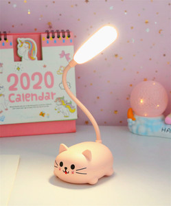 Portable <b>LED</b> Desk <b>Table</b> Lamp Foldable Lighting Cute Cartoon Desk Lamp USB Charged <b>LED</b> Reading <b>Light</b> Eye Protection Night <b>Light</b> - Product Image 4