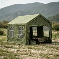 Tente de garage pliable sur mesure 3x4 3x6 résistante aux UV, structure en acier de 40 mm, installation rapide, pour extérieur, jardin, marché, stand de voiture