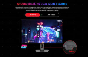 Monitor para juegos A.S.U.S ROG Strix OLED XG32UCWG original de 31.5 pulgadas 4K TrueBlack Glossy ™   OLED de modo dual (4K a 165Hz, FHD a 330Hz) 0.03ms - Product Image 4