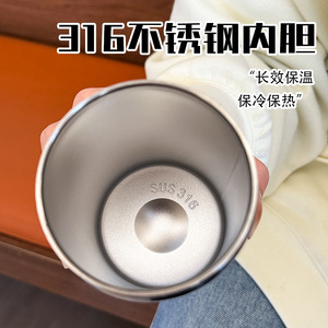 Insulated Water Bottle 316 Stainless Steel 6-12 Hours Thermal For Women Girls Portable Cup With Lid Believe In You Design - Product Image 4