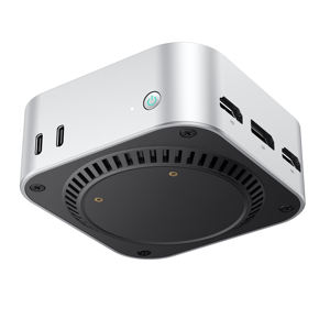 MN-N5 <span class=keywords><strong>Mini</strong></span> Bilgisayar Intel N150 12GB LPDDR5 Çift RJ45 Gigabit LAN DP1.4 4K Üçlü Ekran USB3.2 İş İstasyonu NAS Sunucusu - Product Image 4