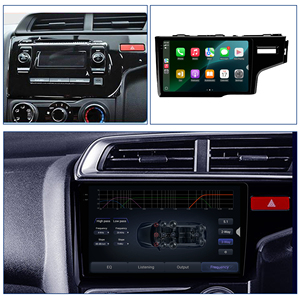 Penhui 16 + 512GB Pha Lê Âm Thanh 850 <span class=keywords><strong>Android</strong></span> 14 Xe Đài Phát Thanh Cho Honda Jazz Phù Hợp 2015 2020 Tay Phải Deiver 10.36 Inch - Product Image 2