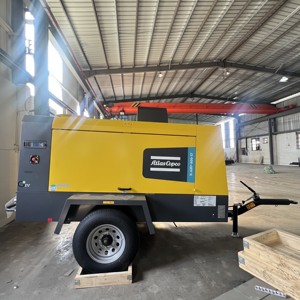 Atlas Copco x-air + 600-17 động cơ diesel Máy nén khí trục vít một tầng di động 5-17 Bar 17.2-14.3 m³/phút - Product Image 6