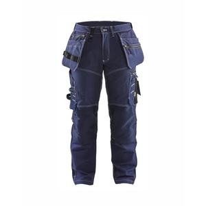 BLAKLADER - 179013708800C48 Pantalones artesanos con elástico Azul marino-PANTALONES DE TRABAJO EAN 7330509753750 PANTALONES DE TRABAJO DE CARGO - Product Image 1
