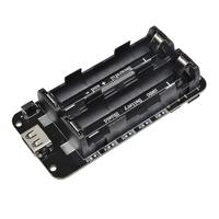 Módulo de Carga de Batería de Banco de Energía con Doble Batería de Litio 18650 V8, Micro USB 5V/3A 3V/1A para ESP32 ESP8266