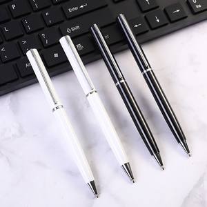 ปากกาลูกลื่นโลหะทรงเพรียวบาง แบบกลม/หกเหลี่ยม/สามเหลี่ยม หมึกดำ/น้ำเงิน/แดง  พร้อมสลักโลโก้ตามสั่ง สำหรับงานโปรโมชั่น - Product Image 2