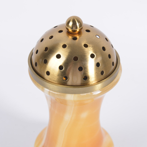 Ventes directes d'usine marbre couleur orange brûleur d'encens encensoir <span class=keywords><strong>bakhoor</strong></span> titulaire - Product Image 2