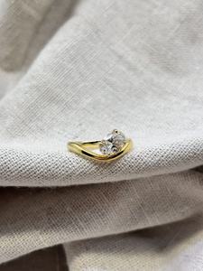 แหวนเพชรเพาะเลี้ยงจากโลหะ UM Jewelry PT เหมาะสำหรับสวมใส่ในชีวิตประจำวัน งานแต่งงาน งานหมั้น และเป็นของขวัญในงานฉลองครบรอบ - Product Image 2