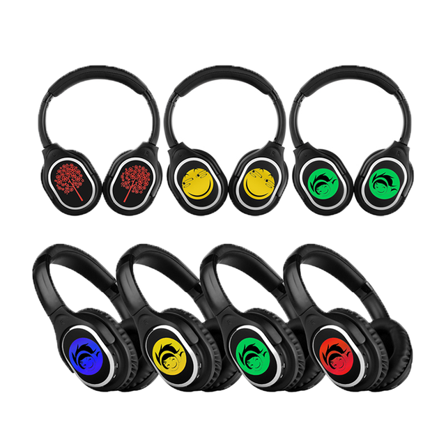 HIFI Wireless Headset Best Silent Disco Headphone RF998A with 12 Hours Working Time Headphone for Conference