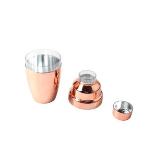 Shaker à cocktail en plastique de 6 oz avec couvercle et passoire, shaker à cocktail promotionnel avec couleur métallique, fabriqué au Vietnam - Product Image 5