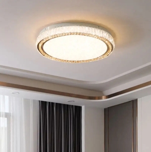 OEM Đèn trang trí nội thất pha lê tuôn ra gắn trần ánh sáng Hi End phòng pha lê LED trong nhà Đèn trần ấm áp - Product Image 1