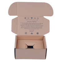 Caja de papel corrugado de alta gama con cartón corrugado ecológico Precio de fábrica Logotipo personalizado para Kit de Crema para Ojos Embalaje de velas
