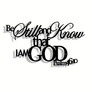 แผ่นโลหะคำศักดิ์สิทธิ์ 1 ชิ้น <span class=keywords><strong>ของ</strong></span>ตกแต่งผนังลายศิลปะเรียบง่าย สง่างาม สำหรับเทศกาลคริสต์มาส <span class=keywords><strong>ของ</strong></span>ตกแต่งบ้าน <span class=keywords><strong>ของ</strong></span>ตกแต่งห้องสไตล์สวยงาม - Product Image 1