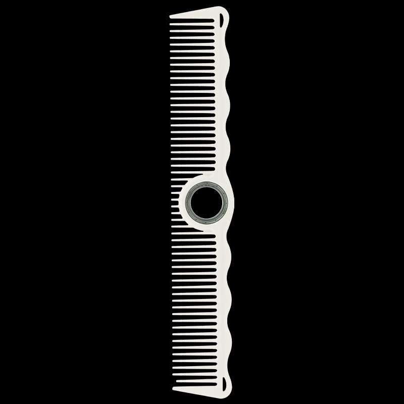 Blanc - Dents fines et larges