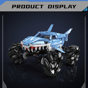Mould King 18032 786PCS Serie de Coches RC Monster Megalodon Camión de Bloques de Construcción Modelo de Coche Juguetes Educativos Técnicos Regalo Festivo - Product Image 3