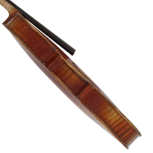 <span class=keywords><strong>Violon</strong></span> professionnel Sinomusik de haute qualité, brun foncé, entièrement fait à la main, peint à l'huile, avec peau ancienne cassée HVA08B - Product Image 4