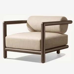 Juego de Sofás de Jardín de Aluminio para Exteriores OEM/ODM, Reposapiés, Silla de Descanso de Aluminio, Color Disponible en <span class=keywords><strong>General</strong></span> para Muebles de Exterior - Product Image 2