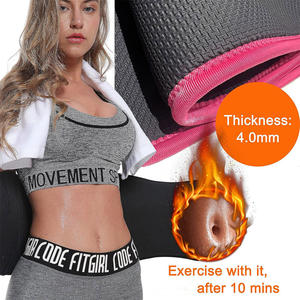 Entraîneur de taille réglable pour femmes et hommes amincissant la ceinture d'entraînement de taille de sauna - Product Image 2