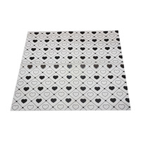 Papier d'emballage pour fleurs à motif cœur Xihuanong, papier d'emballage romantique pour bouquets, fournitures florales DIY pour fleuristes