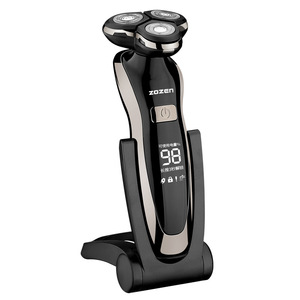 Three-in-one men's electric shaver <b>razor</b> LCD multi-function shaver car USB full body washing - Product Image 3