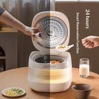 Cuisinière à riz multifonction intelligente à commande vocale IA personnalisée pour la maison, 3L, en titane, pour 4 personnes, avec fonction de chauffe-châssis et de soupe