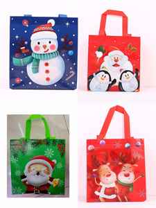 PROMO Fieltro Poliéster Bolsa de regalo de Navidad Decoración de Navidad - Product Image 4