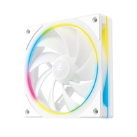 Refroidisseur d'air DeepCool FL12 SE 3 en 1 NOIR & BLANC, ventilateurs RGB, ventilateur de boîtier 120 mm, refroidissement pour ordinateur de jeu