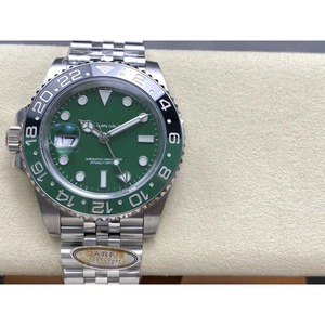 Montre pour homme de luxe ARF, mouvement mécanique haut de gamme 40 mm, acier inoxydable, cristal noir vert, 12,5 mm - Product Image 4
