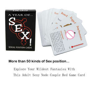 Cartas de Póker <span class=keywords><strong>Sexuales</strong></span> para Adultos, Juego de Posiciones <span class=keywords><strong>Sexuales</strong></span> para Parejas, 50 Cartas, Juego Erótico para Preliminares, Juego de Cartas Traviesas y Divertidas, Venta al Por Mayor - Product Image 2