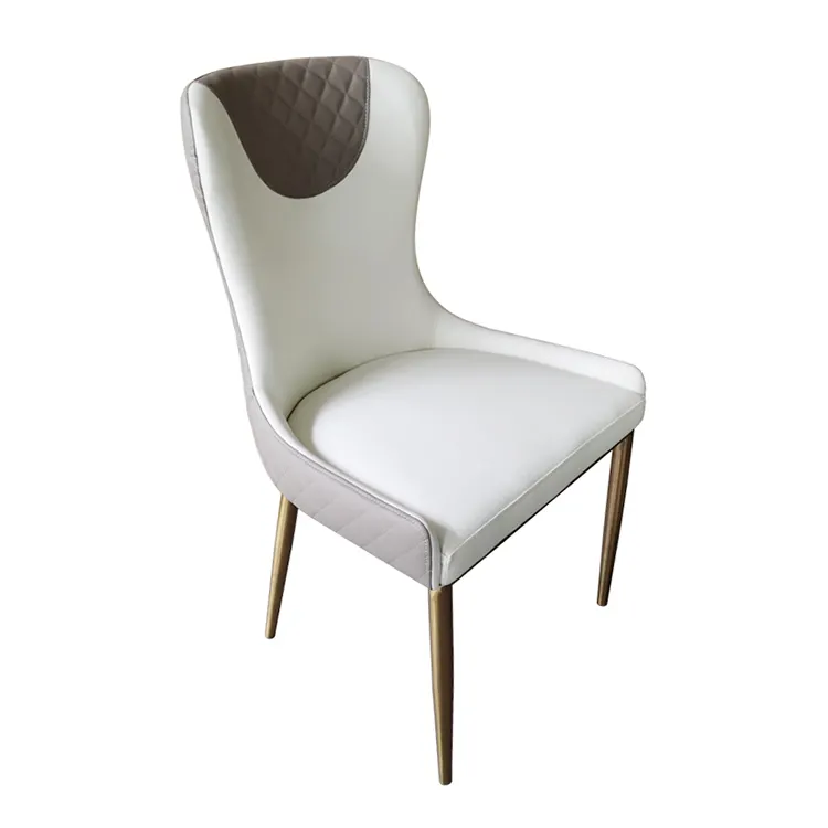 New Product In China Indoor Dining Room Restaurants Furniture Beige Dining Chair