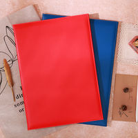 Porte-documents en cuir PU personnalisé avec logo sur mesure et gaufrage doré pour la remise des diplômes scolaires