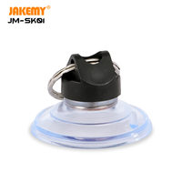 JAKEMY JM-SK01 Extracteur à ventouse puissant avec vis centrale et poignée en boucle, outil de préhension de 4,1 cm pour le retrait d'écrans de téléphone
