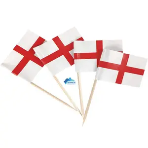 Bendera Tusuk Gigi Inggris Mini Bendera Inggris Tusuk Gigi Cupcake atau Tongkat Koktail Kecil & Tusukan Tusuk Gigi Bendera Negara Dunia