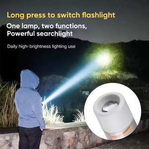 โคมไฟตั้งแคมป์ LED พร้อมแบตเตอรี่ลิเธียมแบบชาร์จ USB ไฟตั้งโต๊ะกันน้ำ IP65 2700K แสงสีขาวอุ่นหรี่แสงได้ - Product Image 4