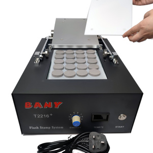 Chất Lượng Tốt Flash Stamp Máy Cảm Quang Pre Inked Flash Stamp Making Machine B1409 + - Product Image 3