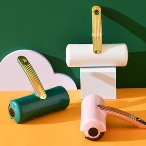 Rodillo quitapelusas con cubierta para limpieza de ropa, 17 cm de ancho, adhesivo fuerte para eliminar el pelo de gatos, mascotas y el polvo - Product Image 2