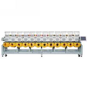Precio de China 14 22 27 32 cabezas automática Industrial computarizada máquina de bordado de alta velocidad 20 cabeza 9 computadora de color - Product Image 1