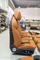 Housse de siège de voiture en cuir Nappa de haute qualité, durable, universelle, sportive, cinq places, ensemble complet, accessoire intérieur