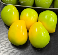 Mini-aliments réalistes, jouets sensoriels extensibles et compressibles en forme de fruits, pour le soulagement du stress, cadeau de fête