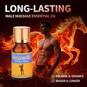 Minyak peninggi pijat pria, minyak penambah pertumbuhan tebal permanen, pijat pembesar Kesehatan Pria 10ml - Product Image 3