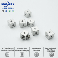 Квадратные соединительные гайки Malaxy Factory с шестью гранями, фиксированные, для блоков, OEM, на заказ, специальные компоненты шасси, кубические